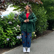 Zip-Up Hoodie - Pine *Clearance Sale*