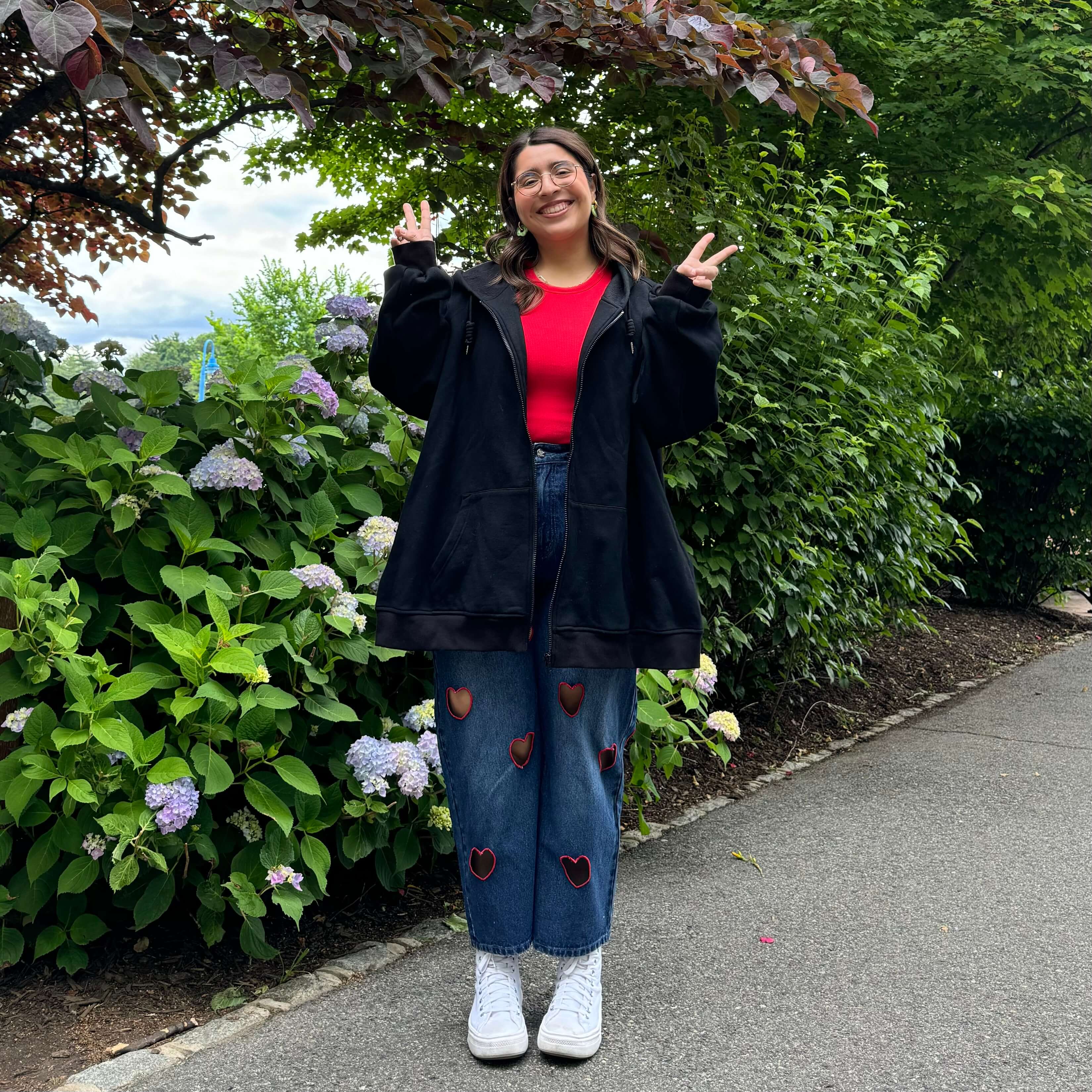 Zip-Up Hoodie - Black *Clearance Sale*