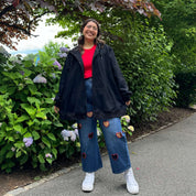 Zip-Up Hoodie - Black *Clearance Sale*