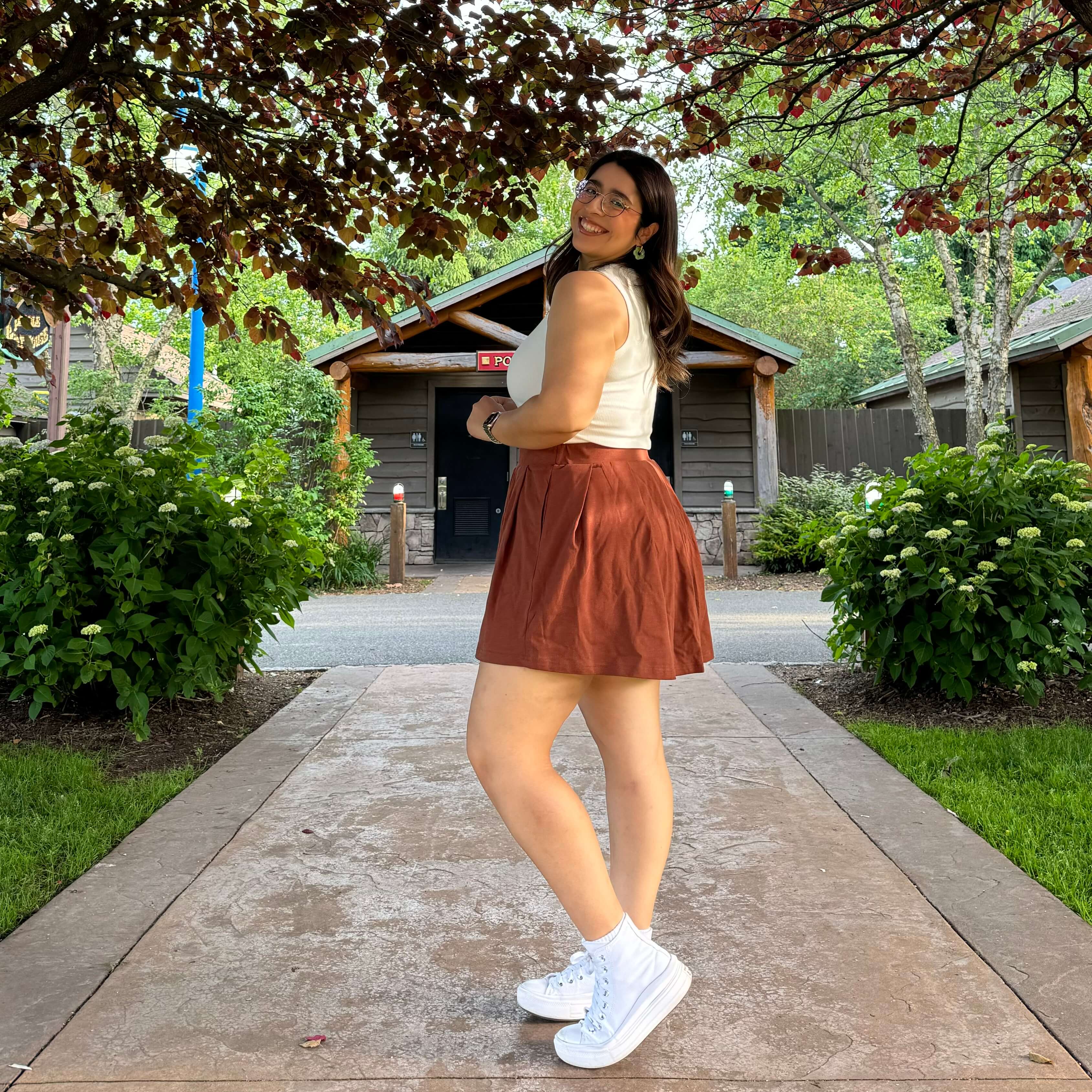 Perfect Match Tennis Skirt - Acorn *Clearance Sale*