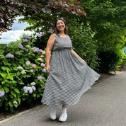 Sleeveless Midi Dress - Black