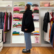 Zip-Up Hoodie - Black *Clearance Sale*