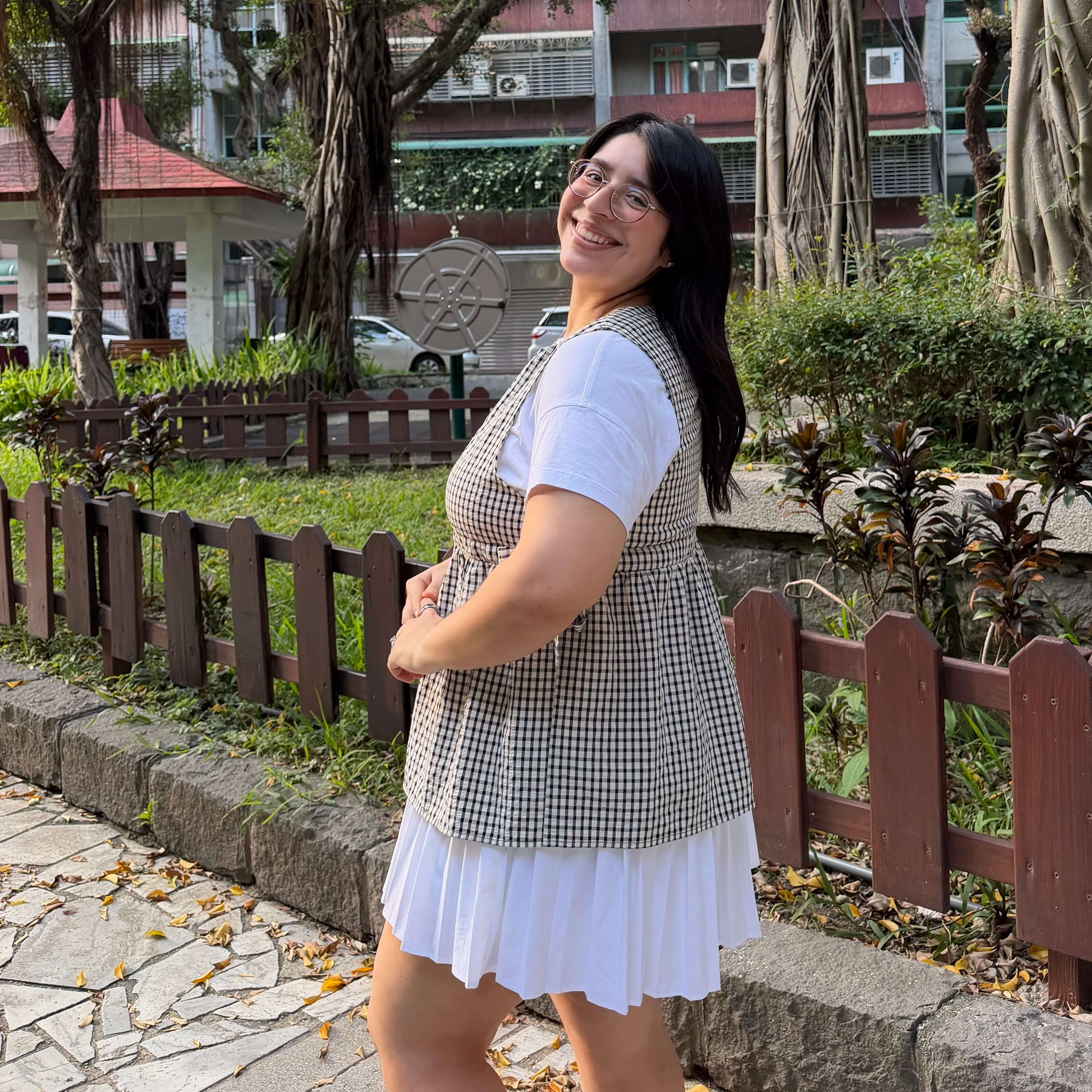 Dorothy Top - Black Gingham *Clearance Sale*