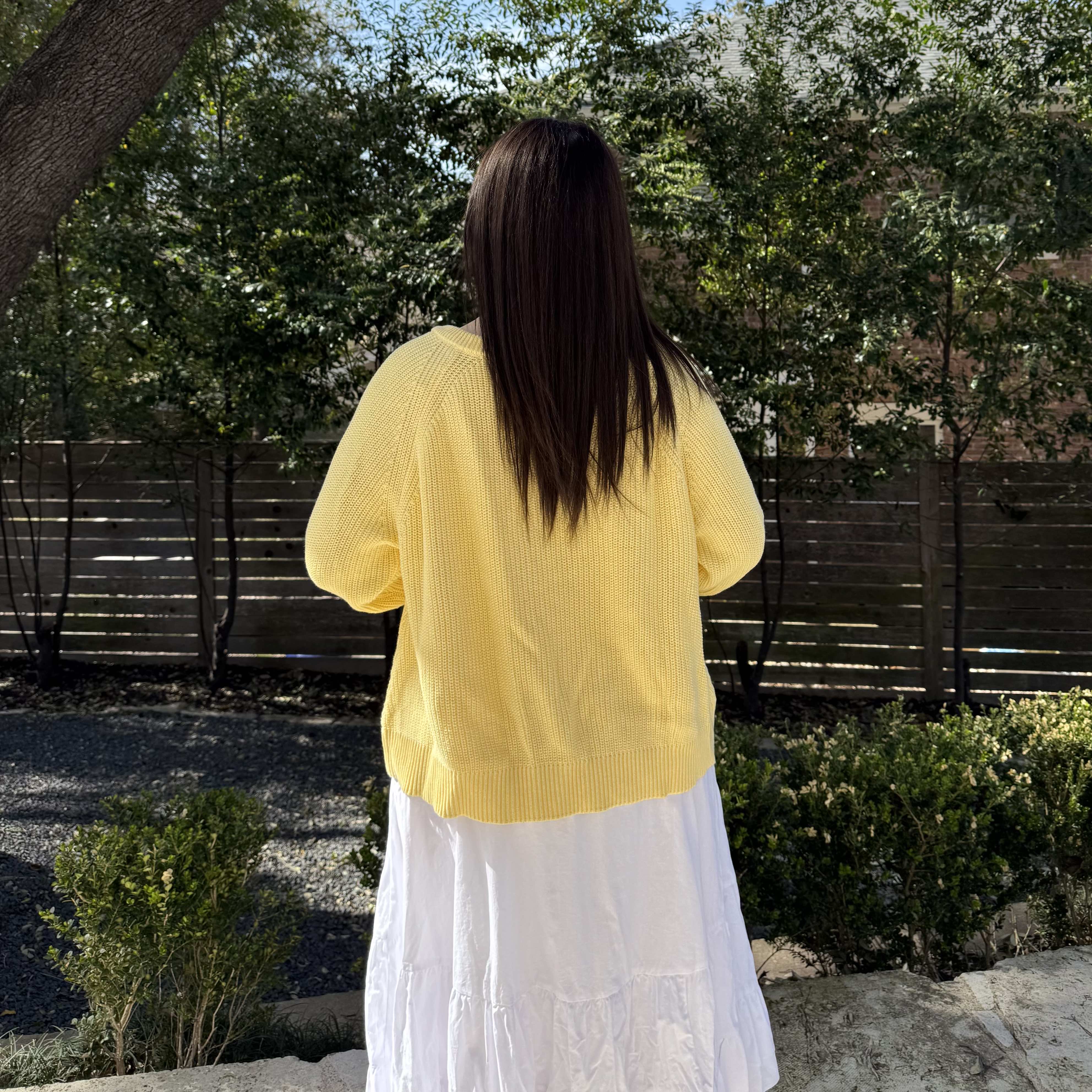 Pastel Cardigan - Butter *Clearance Sale*