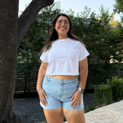 Cropped Tee - Tofu