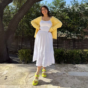 Spring Flowy Skirt - Tofu