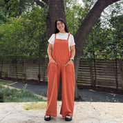 Linen Overalls - Canyon