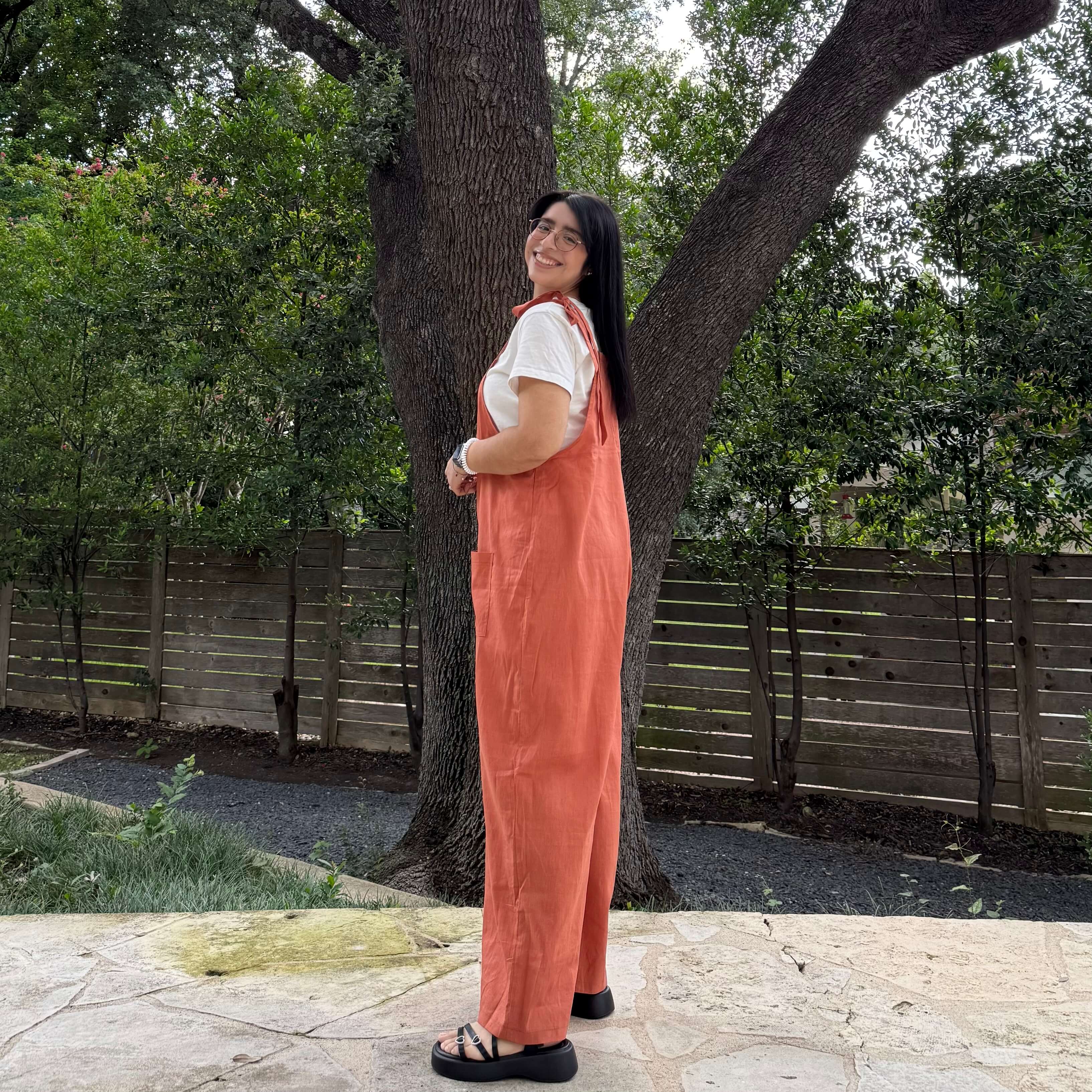 Linen Overalls - Canyon