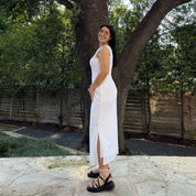 The Muse Dress - White Floral *Clearance Sale*