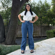 29" Inseam Straight Leg Jeans - Medium Wash *Clearance Sale*