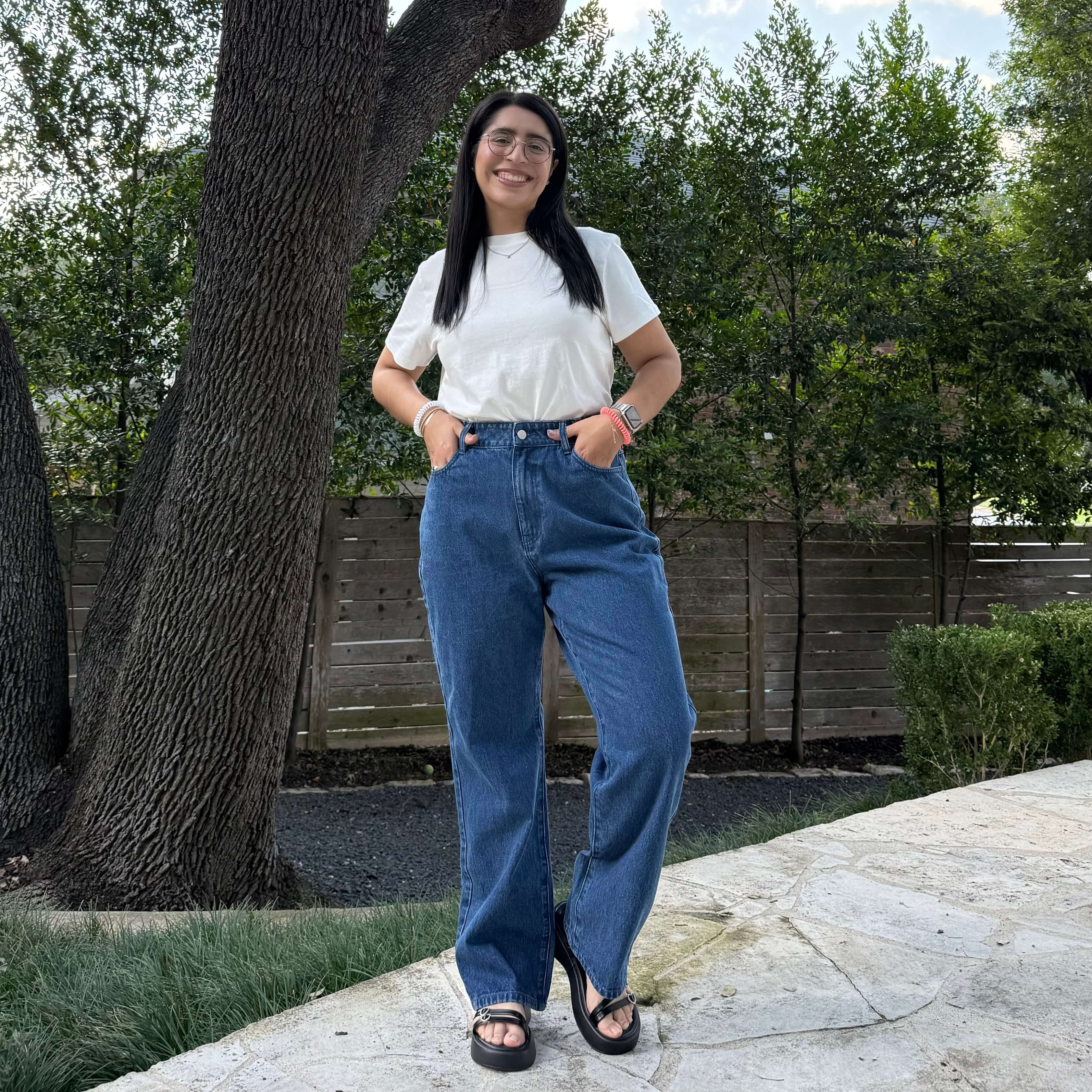 29" Inseam Straight Leg Jeans - Medium Wash *Clearance Sale*