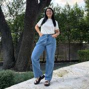 29" Inseam Straight Leg Jeans - Light Wash *Clearance Sale*