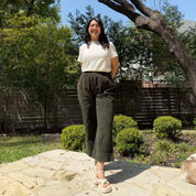 25 Inch Corduroy Pants - Olive