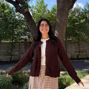 The Classic Cardigan - Chocolate *Clearance Sale*