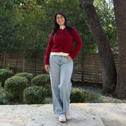 Storybook Cardigan - Cherry