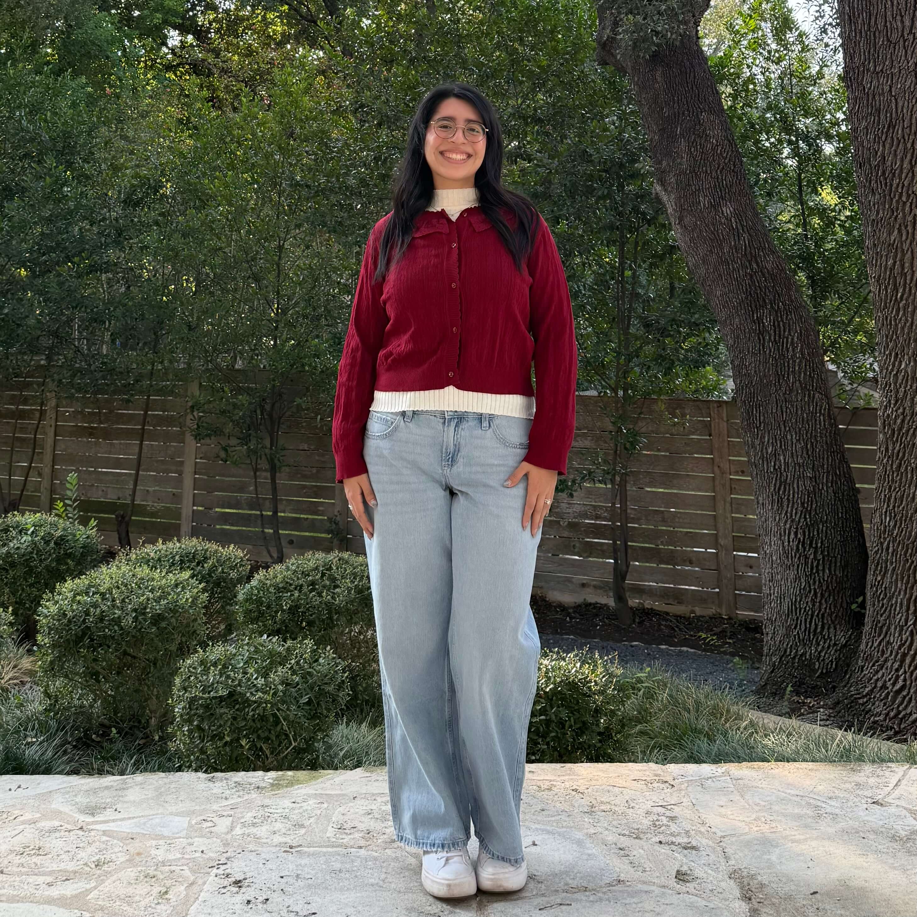 Storybook Cardigan - Cherry