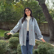 Denim Long-Sleeve Button-Up - Shining Star *Clearance Sale*