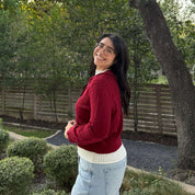 Storybook Cardigan - Cherry