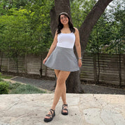Christina Mini Skirt - Black and White *Clearance Sale*