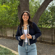 Uptown Cardigan - Navy *Clearance Sale*