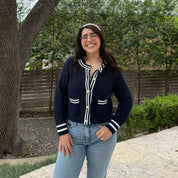 Uptown Cardigan - Navy *Clearance Sale*
