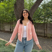 Uptown Cardigan - Pink *Clearance Sale*