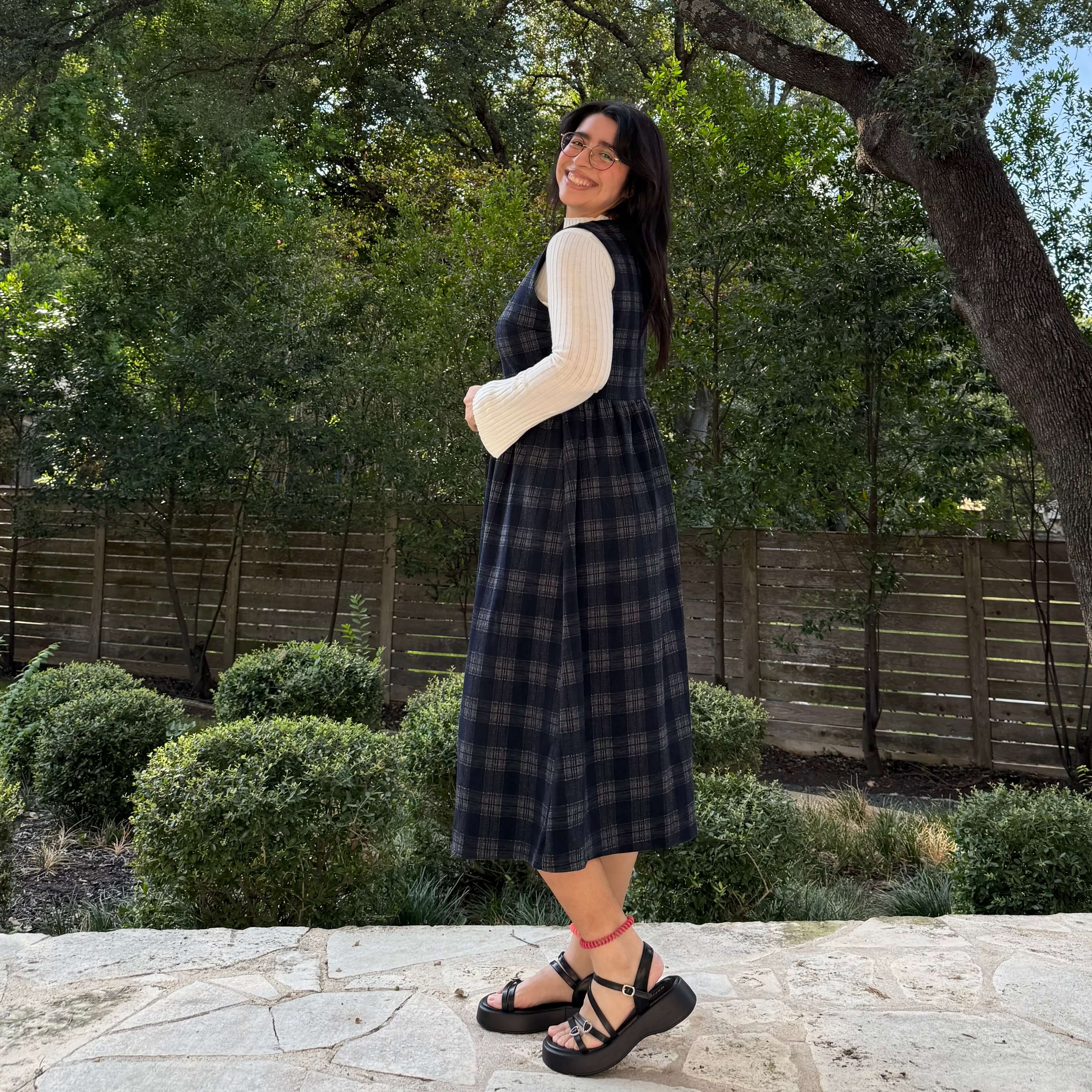 Cambridge Dress - Twilight Plaid *Clearance Sale*