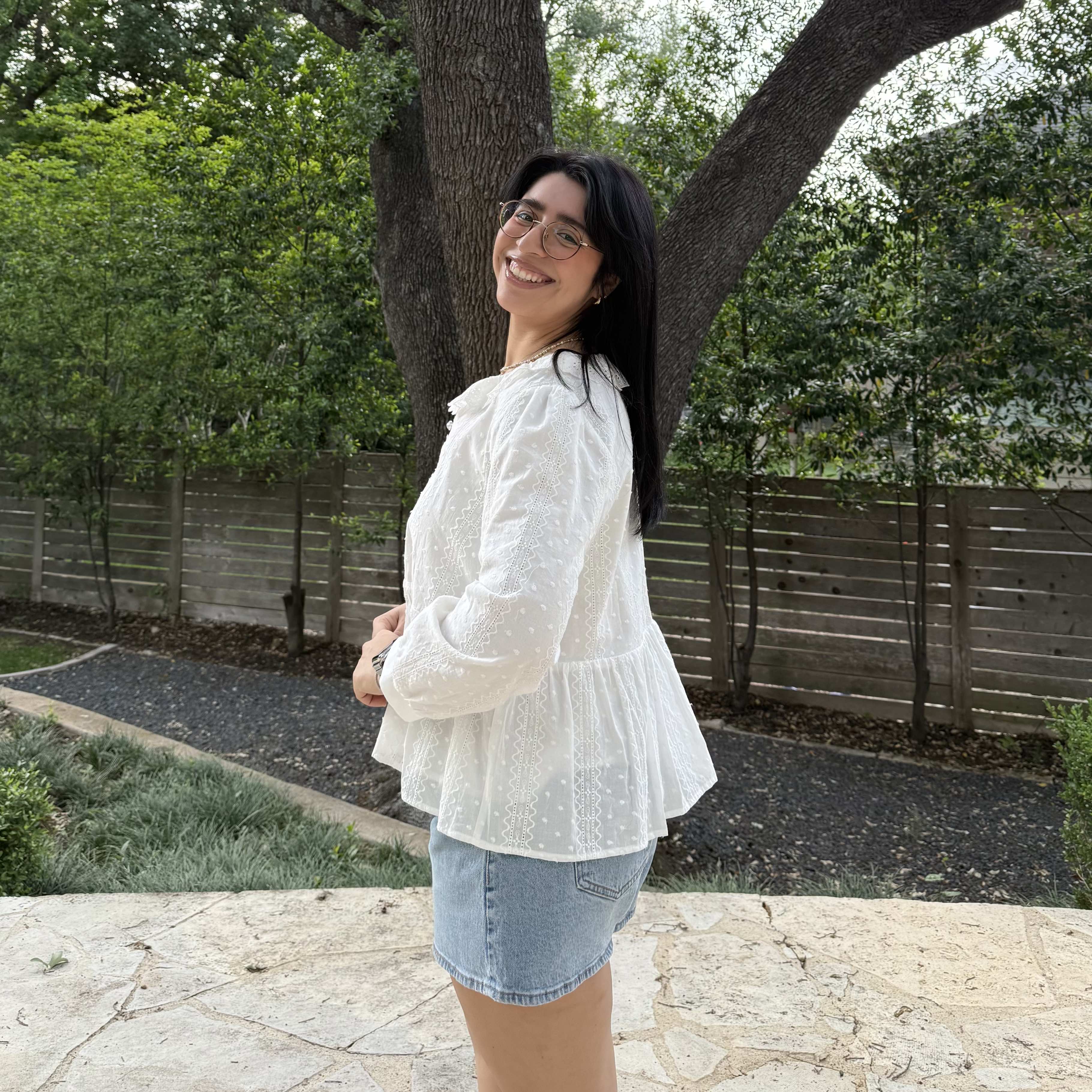 Cottage Blouse - Off-White *Clearance Sale*
