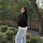 Classic Cropped Jacket - Black *Clearance Sale*