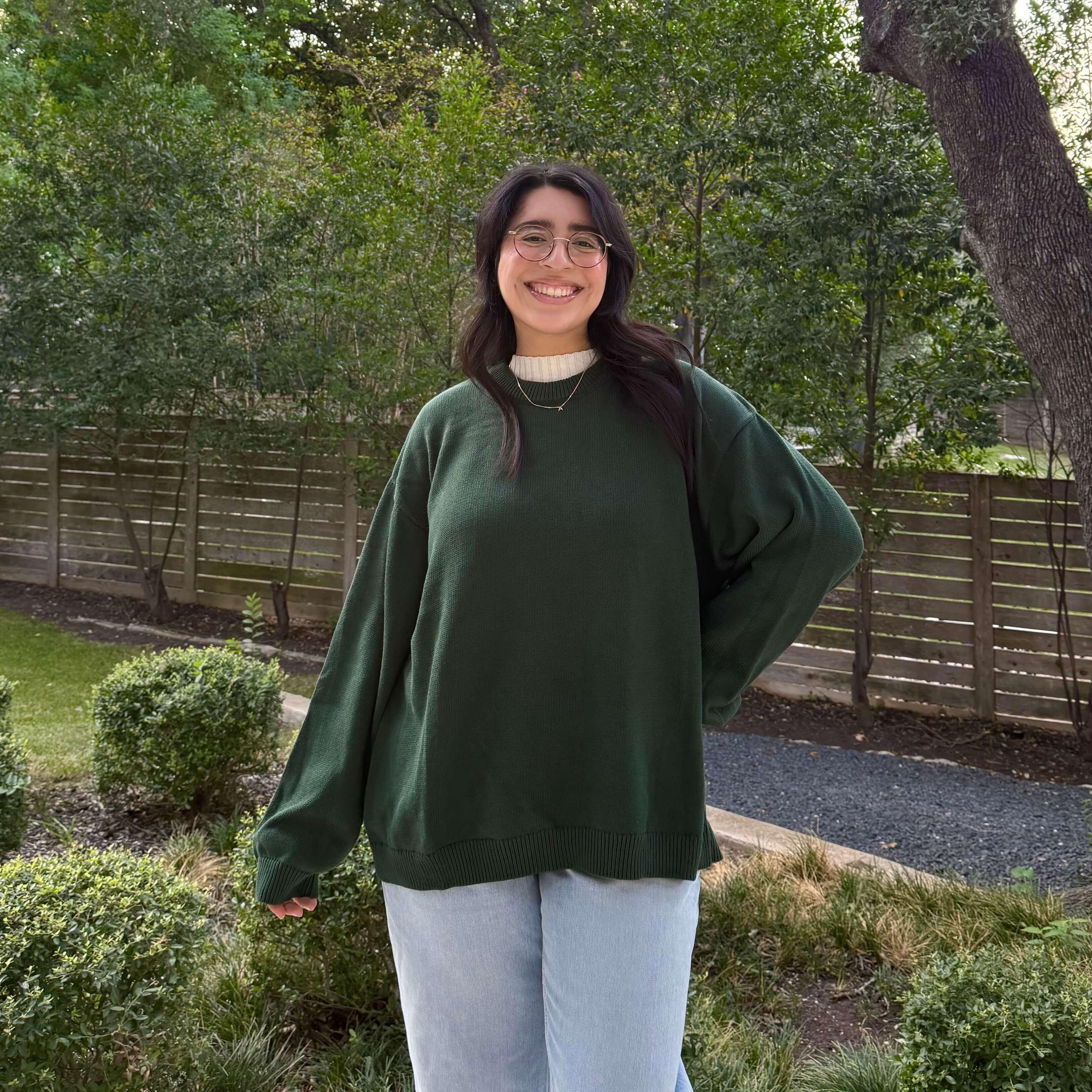 Campfire Sweater - Pine