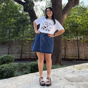 Original Denim Mini Skirt - Medium Wash *Clearance Sale*